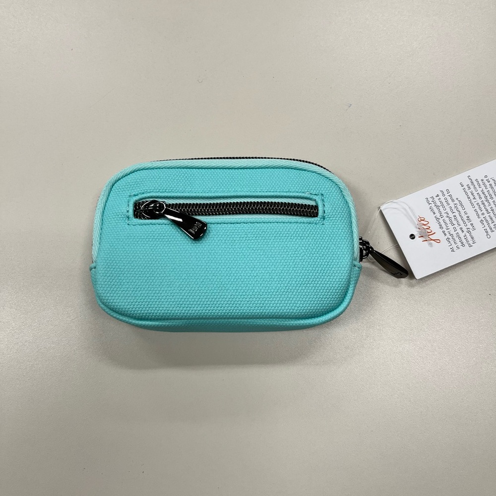 NWT - Lug Turquoise/Aqua-blue wallet pouch. - Picture 2 of 4